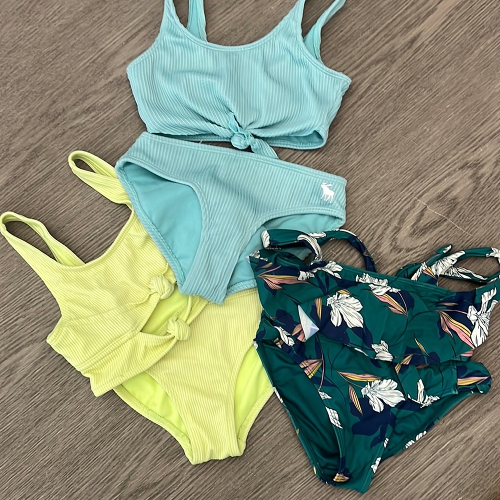 Girls swimsuits all size 6